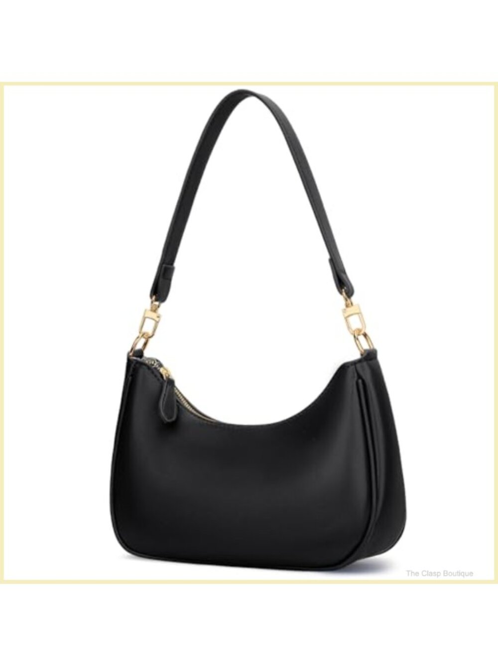 PU Leather Hobo Shoulder Bag Cute Purse with Chain Strap for Women